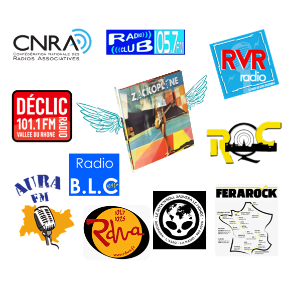 Zackoplane sur les ondes radios