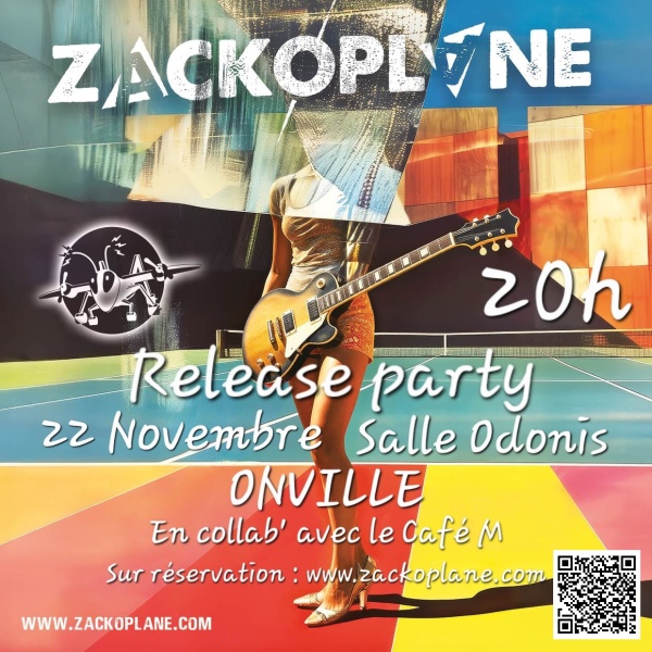 Release Party Salle Odonis Villa (Onville, 54) - 22 Novembre à 20h